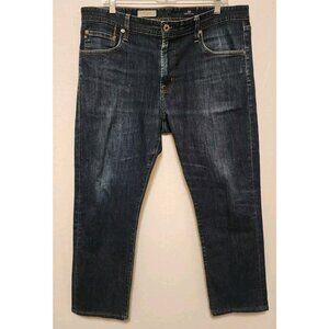 AG Jeans Mens Size 36x34 The Graduate Tailored Leg Dark Wash Denim
